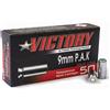 VICTORY CARTUCCE A SALVE 9MM DOPPIA CARICA