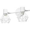 Aigostar Applique da parete Dimen Bianco 2 x E14 Aigostar