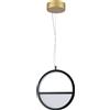 Aigostar Lampadario Led da soffitto Drawn Nero 13,5W Bianco caldo 2700K Aigostar