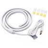 Aigostar Striscia Led flessibile Neon Flex modellabile 5V 4,9W 1 metro IP65 Bianco caldo 3000K Aigostar