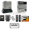 FAAC Kit automazione cancello scorrevole FAAC 741 DELTA 3 KIT 900 KG cod. 105630445