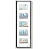 walther design Nero 5X 10x15 cm Galleria con passe-partout, New Lifestyle Cornice in plastica KV515B