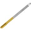 QUARKZMAN M8 x 1.25 Maschi per Filettare Metrica H2, 120mm Extra Lungo Rivestimento Titanio Acciaio ad Alta Velocità 6542 Flauto Dritto Fresatrice Filettatura Maschiatrice Riparazione