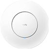 Cudy AX3000 2.5G WiFi 6 Wireless Access Point, 2.5Gbps RJ45, soluzione WiFi aziendale con supporto Mesh, MU-MIMO, alimentazione PoE o DC, adattatore di alimentazione CC 12V incluso, AP3000