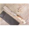 lametta COLTELLO ARTIGIANALE SARDO 23 CM LAMETTA galluresa MANICO in CORNO DI MUFLONE