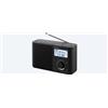 Sony XDR-S61D Radio Portatile Digitale Nero