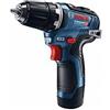 Bosch Professional GSR 12V-35 12V System Trapano-avvitatore a Batteria, Include 2 Batterie 3.0 Ah, Caricabatteria GAL 12V-40, in L-BOXX