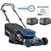 Hyundai Rasaerba Tagliaerba elettrico tosaerba a batteria Hyundai 40V Mulching 46 cm