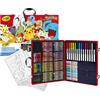 CRAYOLA - Valigetta dell'Artista Pokemon, Set Creativo con 115 pezzi, Matite, pennarelli, pastelli a cera, fogli da colorare, da 5 anni, 04-2931