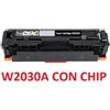 Hp Toner Compatibile per HP Color LaserJet Pro M454 M479 W2030A 415A Con Chip Nero Pagine 2.400