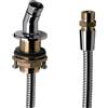 hansgrohe supporto doccetta bordo vasca con tubo flessibile, 28307000, Universal cromo [Rubinetteria Bagno > Accessori di Montaggio per Rubinetteria Bagno]
