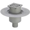 Viega Advantix scarico bagno, set completo, per installazione verticale DN 50, 556914, Advantix acciaio inox [Canaline Doccia e Scarichi Bagno > Scarichi Bagno]