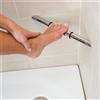 HSK Universal poggiapiedi, 100025, Universal cromo [Accessori Bagno > Maniglie di Sostegno]