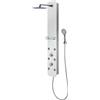 HSK Softcube colonna doccia con termostatico, 1001600-KB10-42, Softcube acciaio inox levigato/cromo/bianco [Rubinetteria Bagno > Colonne Doccia]