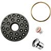 Grohe frontalino doccia 45661 per Aquatower 3000 grigio scuro, 45661XX0, Universal grigio scuro [Rubinetteria Bagno > Ricambi Rubinetteria Bagno]