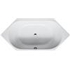 Duravit D-Code vasca da bagno esagonale, 700138000000000, D-Code bianco [Vasche da Bagno > Vasche da Bagno Esagonali]