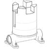 antoniolupi BIKAPPA corpo da incasso per rubinetto freestanding a pavimento, BK903IN, BIKAPPA [Rubinetteria Bagno > Accessori di Montaggio per Rubinetteria Bagno]