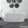 Tellkamp Easy vasca da bagno ovale freestanding, 0100-076-00-A/CR, Easy bianco lucido [Vasche da Bagno > Vasche da Bagno Freestanding]
