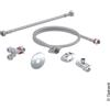 Geberit AquaClean set di collegamento acqua per cassette di risciacquo a incasso Geberit 8 cm / 12 cm, 249801001, AquaClean Alba; AquaClean 4000; AquaClean Sela; AquaClean Tuma; Duofix; Kombifix [WC > Accessori WC]