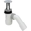 Viega Duoplex set scarico set completo, 327460, Duoplex cromo [Rubinetteria Bagno > Sistemi di Scarico]