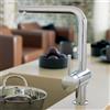 Grohe Minta rubinetto da cucina, estraibile, orientabile, 32168000, Minta cromo [Rubinetteria da Cucina > Rubinetti da Cucina]