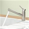 Villeroy & Boch Como Window rubinetto da cucina, installazione sottofinestra, orientabile, 925700LC, Como Window acciaio inox spazzolato [Rubinetteria da Cucina > Rubinetti da Cucina per Installazione Sottofinestra]