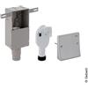 Geberit Universal sifone da incasso, 152233001, Universal acciaio inox spazzolato/bianco [Rubinetteria Bagno > Sistemi di Scarico]