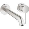 Grohe Essence rubinetto lavabo a parete, 19967DC1, Essence supersteel [Rubinetteria Bagno > Rubinetteria Lavabo]