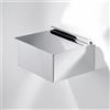 Decor Walther Universal scatola per salviette umidificate, 0801400, Universal cromo [Accessori Bagno > Scatole Portasalviette]