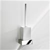 Decor Walther BRICK set portascopino WC, 0591500, BK WBG BRICK [Accessori Bagno > Set Portascopino]