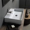 Scarabeo Teorema 2.0 lavabo sospeso, 5105, Teorema 2.0 bianco [Lavabi > Lavabi Sospesi]