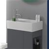 Kartell LAUFEN lavamani, H8153354001111, Kartell LAUFEN bianco [Lavabi > Lavamani]