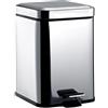 Emco System2 cestino portarifiuti, 355300005, System2 acciaio inox levigato [Accessori Bagno > Cestini Portarifiuti]