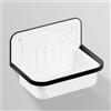 LAUFEN CLASSICS lavatoio, H550CL50001121, 1300000000 | AG.CONTRA505 CLASSICS bianco/nero [Lavabi > Lavatoi]