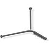 Hewi 801 asta per tenda da doccia, con collegamento a soffitto, 801.34.1461 92, 801 grigio antracite [Accessori Bagno > Tende Doccia]