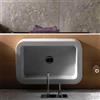 Globo STONE lavabo da appoggio, SS060BI, STONE bianco [Ceramiche da Bagno > Lavabi]