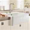 Villeroy & Boch Universal lavello da cucina, 632062KTHL3, Universal white pearl decor [Lavelli da Cucina > per Base Sottolavello a partire da 60 cm]