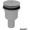 Duravit Universal set scarico completo, per installazione in verticale, 790269000001000, Universal cromo [Rubinetteria Bagno > Sistemi di Scarico]
