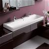 Geberit iCon lavabo doppio, 124020000, iCon bianco [Lavabi > Lavabi Doppi]