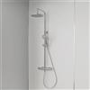 HSK RS 200 colonna doccia, miscelatore monocomando, 1006500-KB3, RS 200 cromo/bianco [Rubinetteria Bagno > Colonne Doccia]