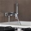 Grohe Eurocube rubinetto vasca esterno, miscelatore monocomando, 23141000, Eurocube cromo [Rubinetteria Bagno > Rubinetteria Vasca]