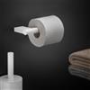 Cosmic Black & White porta rotolo, WJC238A0158065, 2516558 Black & White bianco opaco [Accessori Bagno > Porta Rotolo]