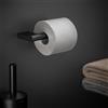 Cosmic Black & White porta rotolo, WJC238A0158036, 2513658 Black & White nero opaco [Accessori Bagno > Porta Rotolo]