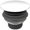 KALDEWEI Universal piletta a scarico libero 3904, 905800000001, 3904 Universal; MIENA; CENTRO bianco [Rubinetteria Bagno > Sistemi di Scarico]