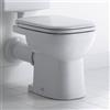 Duravit D-Code WC a pavimento, 2108090000, D-Code bianco [WC > WC a Pavimento]