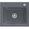 Villeroy & Boch Subway 60 S Flat lavello da cucina, 33092FI4HL3, Subway 60 S Flat grafite [Lavelli da Cucina > per Base Sottolavello a partire da 60 cm]