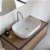 Scarabeo Glam lavabo da appoggio, 1804BK, Glam bianco [Lavabi > Lavabi da Appoggio]