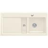 Villeroy & Boch Subway 60 Flat lavello da cucina, 67122FKRHL3, Subway 60 Flat crema lucido [Lavelli da Cucina > per Base Sottolavello a partire da 60 cm]
