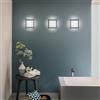 Ailati Lights by Zafferano Home lampada a parete, E27, quadrata, LL0251G3, Home [Lampade per Esterni > Lampade a Soffitto]