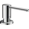 hansgrohe A41 dispenser per detersivo, 40438000, A41 cromo/bianco [Dispenser per Detersivo > Dispenser per Detersivo]